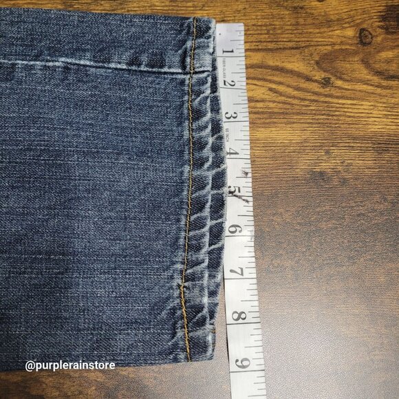 Levi's Jeans Tag 36x30 Measures 32x29 Loose Straight 569 Medium Dark Wash Denim - Picture 11 of 12